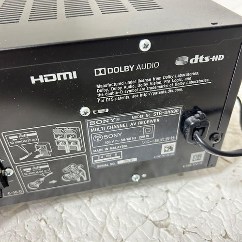 Sony Av Amplifiers Str-Dh590