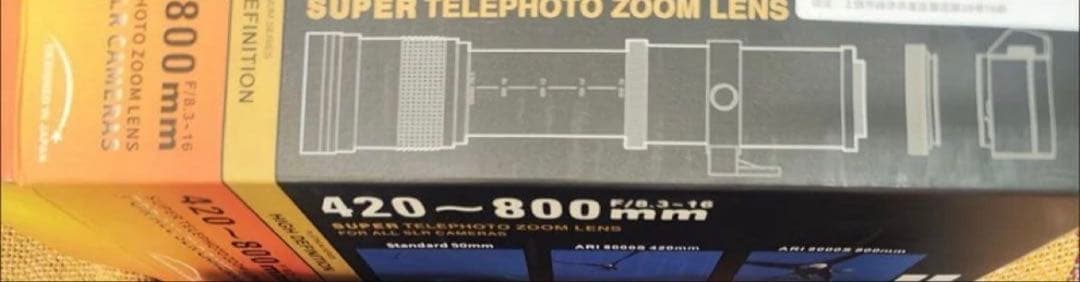 Zoom Lenses 420-800Mmmf Nikon Z