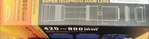 Zoom Lenses 420-800Mmmf Nikon Z