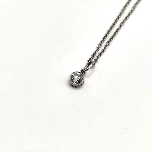 Tiffany Necklaces 22611 Pt950 2.3G