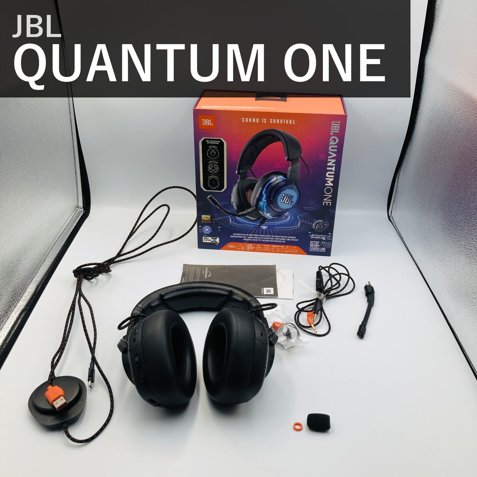 Jbl Gaming Headphone Headset Quantum One 7.1Ch Dts Headphone:X V2.0 Usb/3.5Mm Ps