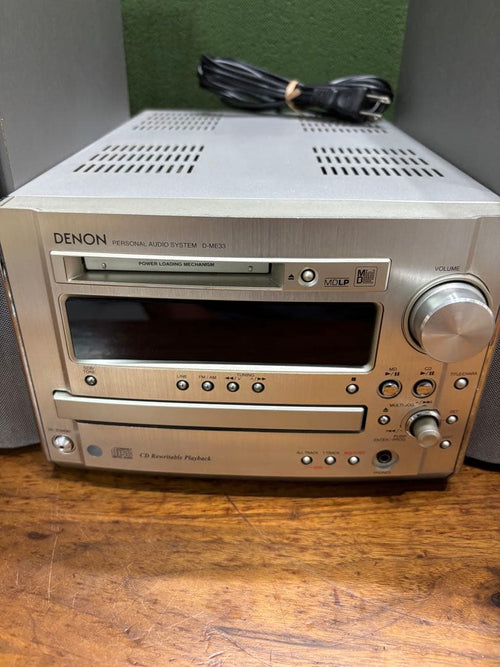Denon Cd, Md Cassette Decks D-Me33 Cd/Md