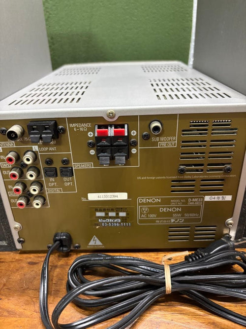 Denon Cd, Md Cassette Decks D-Me33 Cd/Md