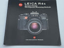 Leica Slr Cameras (Film) R4S Mod. P 1985