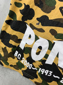 A Bathing Ape T -Shirt Camo Shark Tee Sizem/