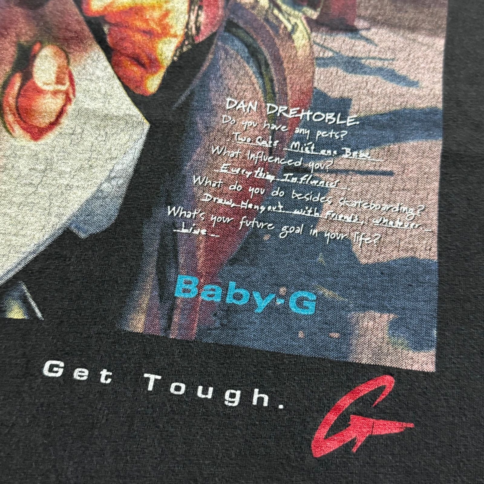Casio T -Shirt 90S G-Shock X-Treme Dan Drehoble Vintage T-Shirt L [G No-B03