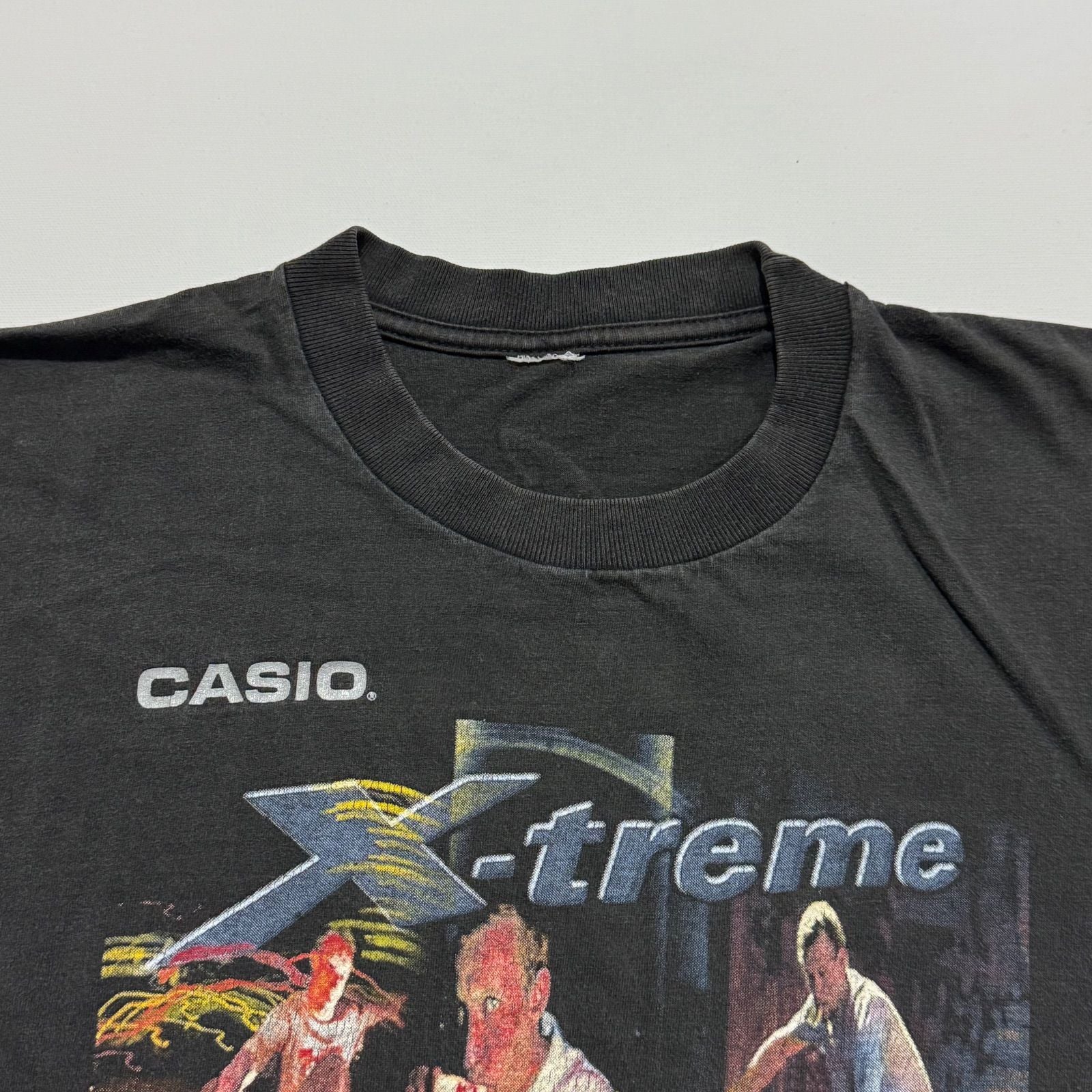 Casio T -Shirt 90S G-Shock X-Treme Dan Drehoble Vintage T-Shirt L [G No-B03
