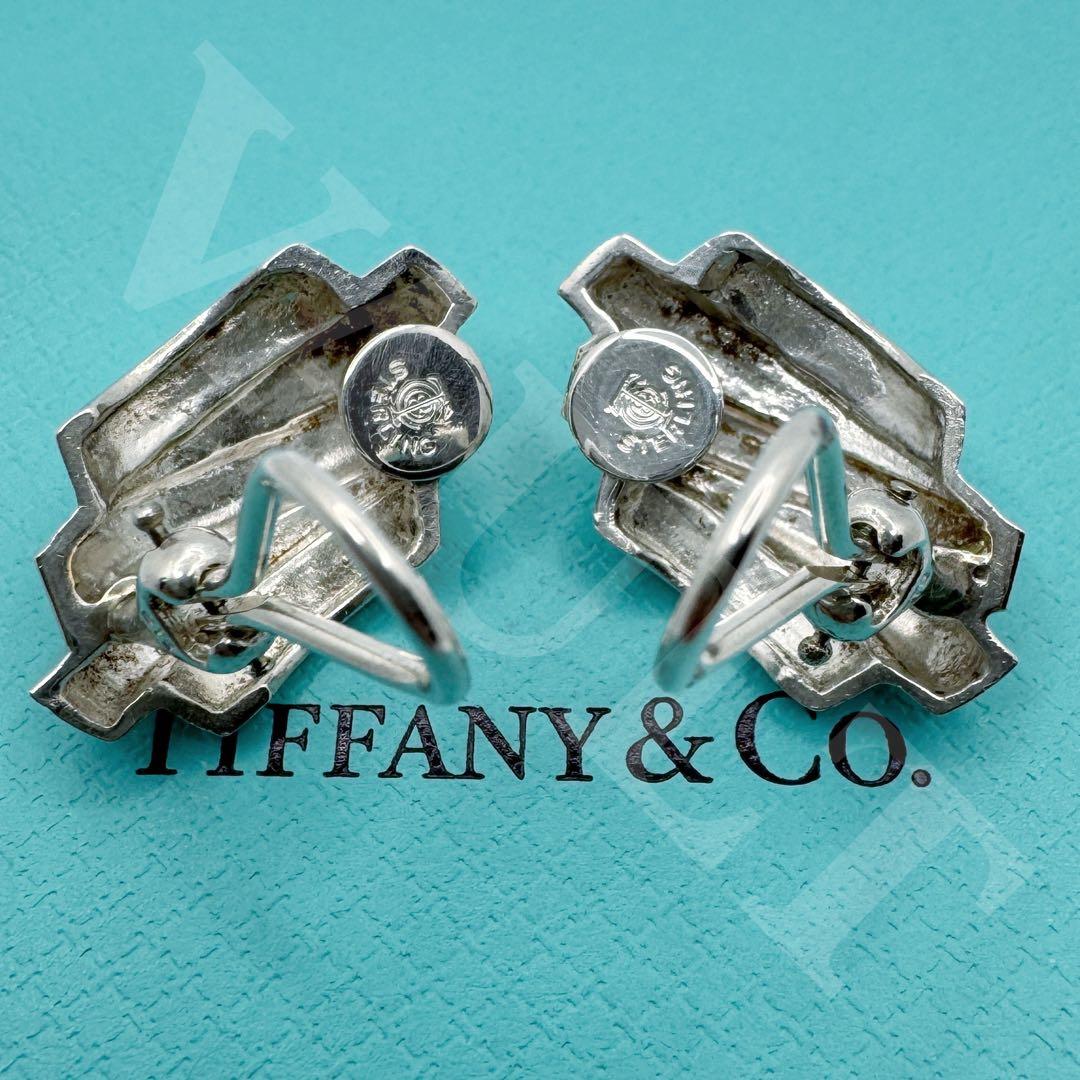 Tiffany Clip-On Earrings Tiffany&Co. Ag925 Yg