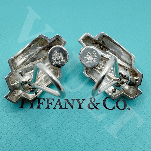 Tiffany Clip-On Earrings Tiffany&Co. Ag925 Yg