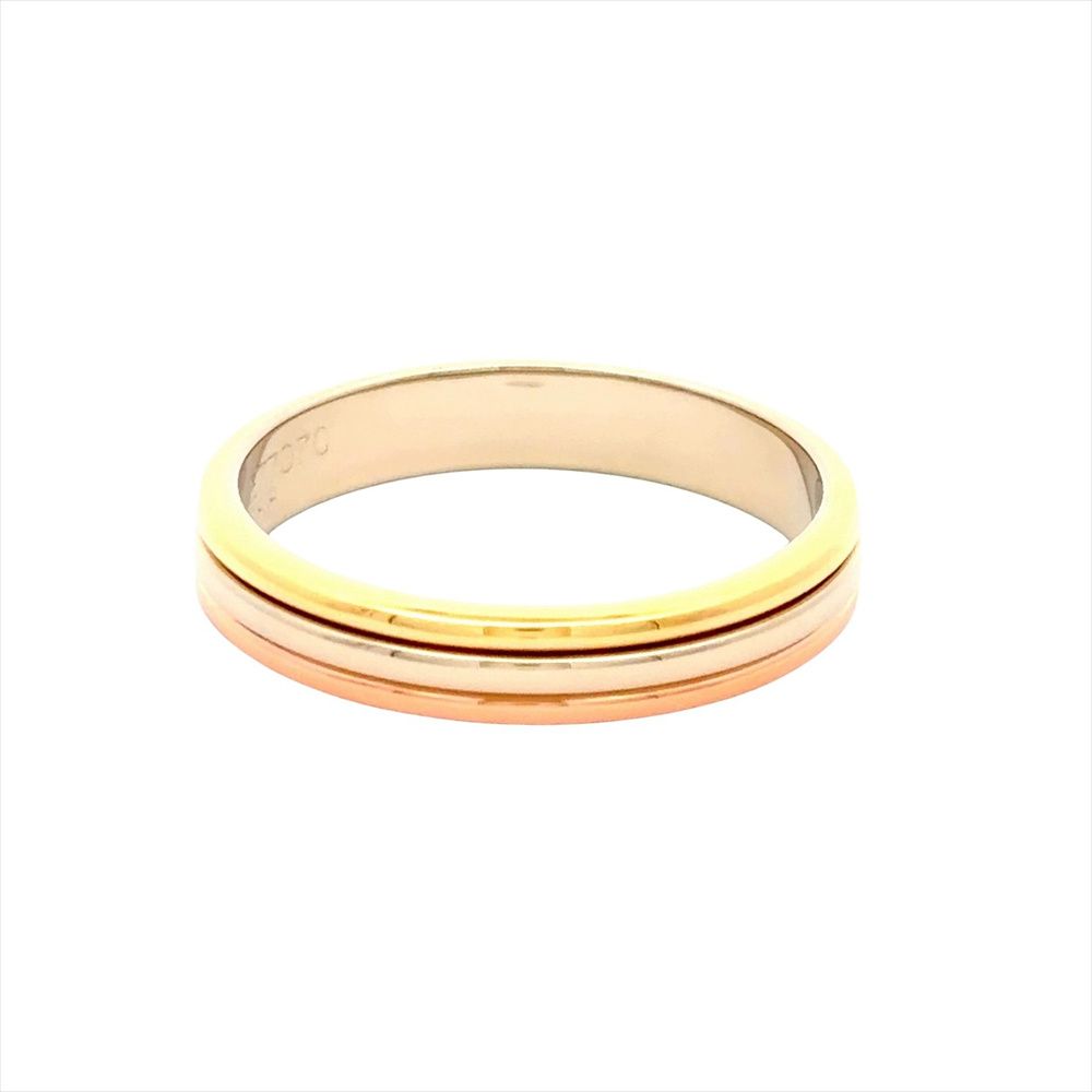 Cartier Ring #58 K18Yg 4.8G K18Pg K18Wg