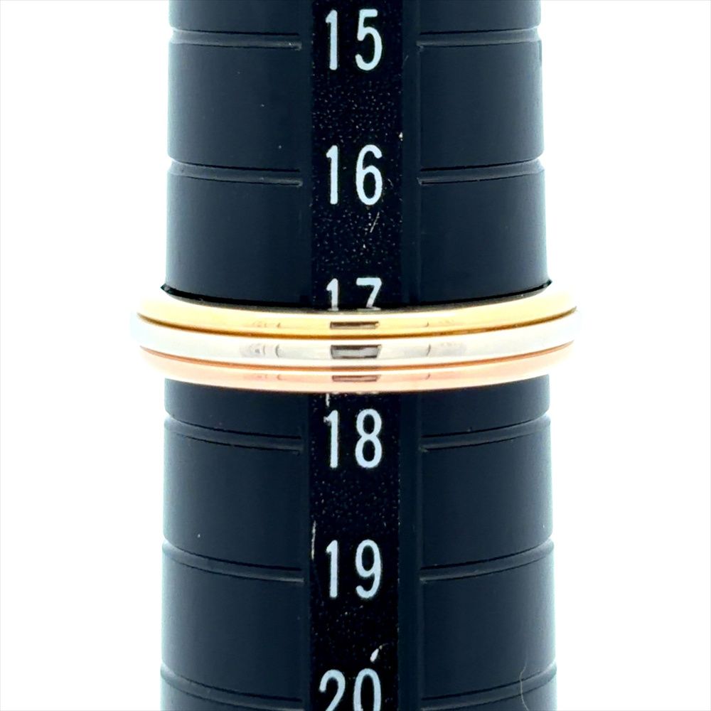 Cartier Ring #58 K18Yg 4.8G K18Pg K18Wg