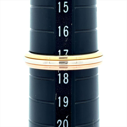 Cartier Ring #58 K18Yg 4.8G K18Pg K18Wg