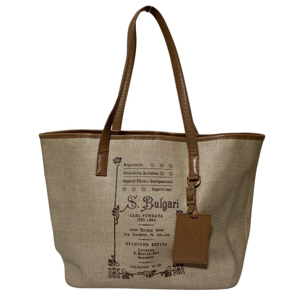 Bvlgari Tote Bag Pvc Used