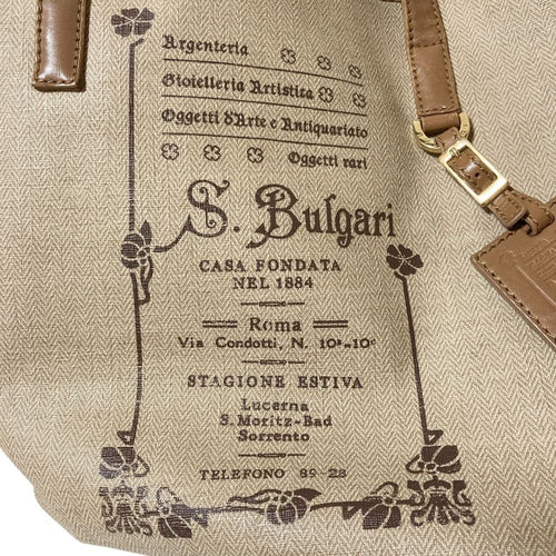 Bvlgari Tote Bag Pvc Used