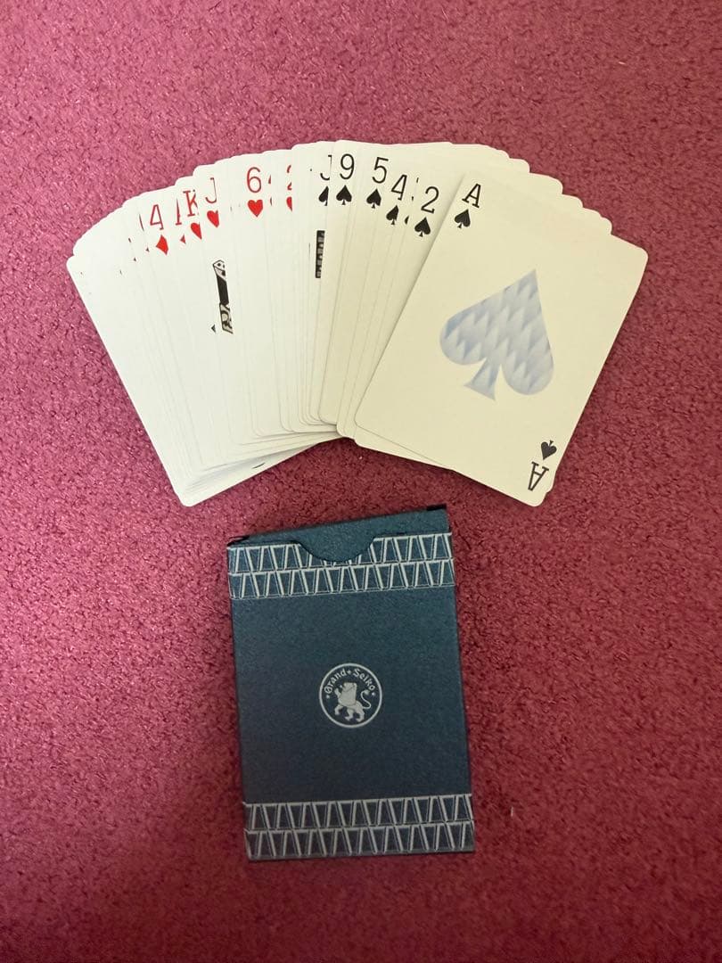 Grand Seiko Playing Cards