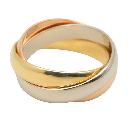 Cartier Ring K18 K18Wg Used A