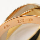 Cartier Ring K18 K18Wg Used A
