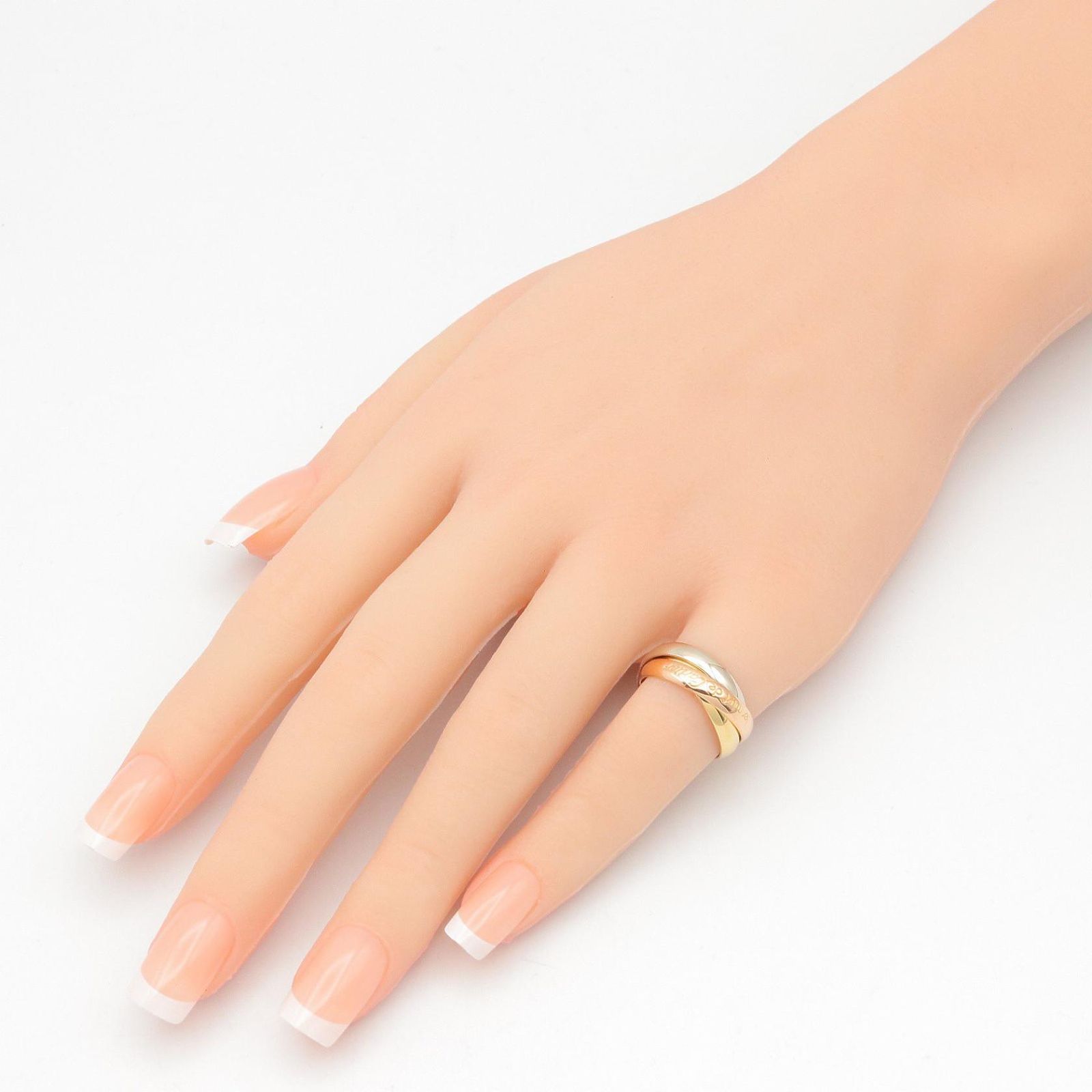 Cartier Ring K18 K18Wg Used A