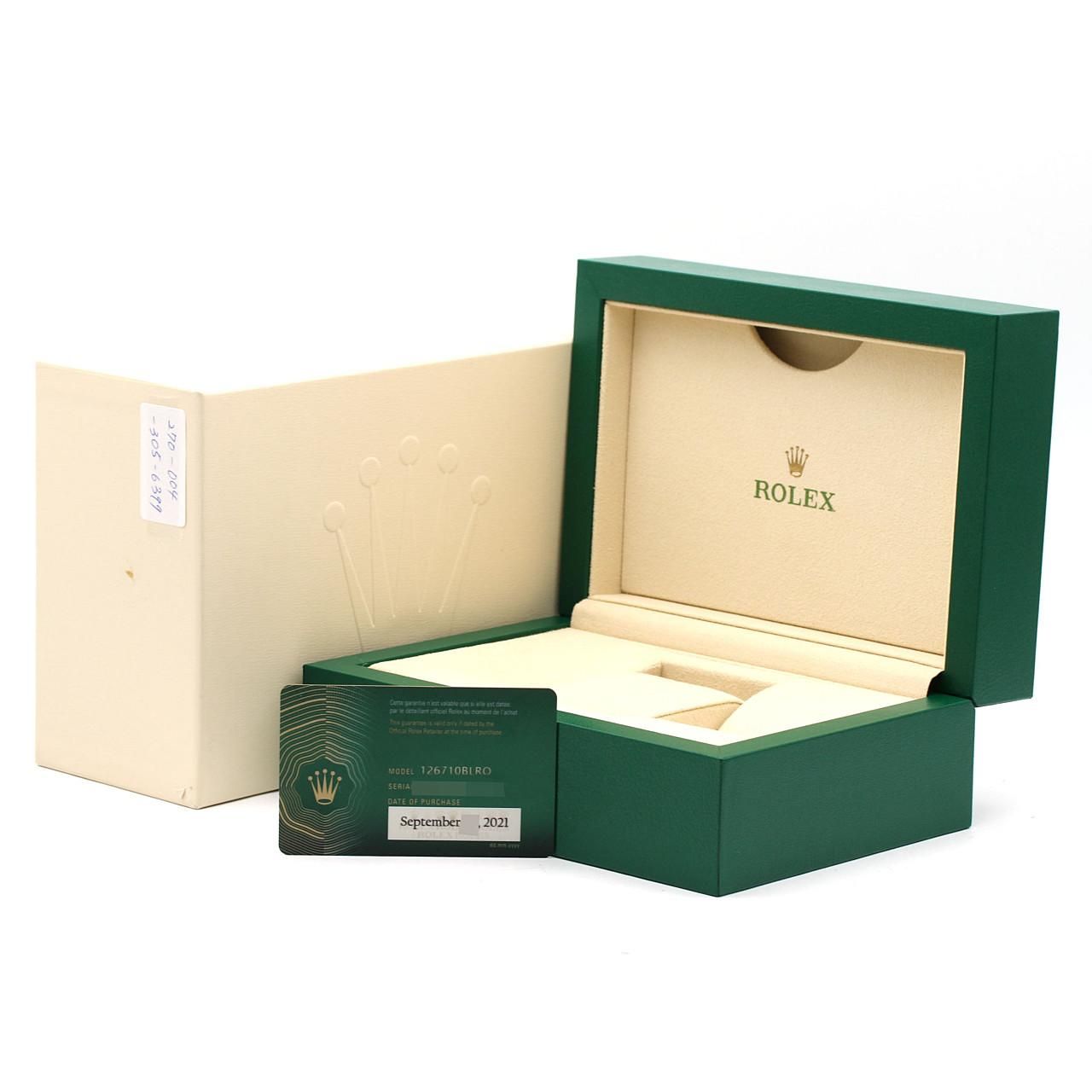 Rolex Automatic Winding Clock Gmt 126710Blro 3 Ss X