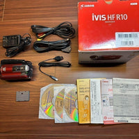 Canon Video Cameras Ivis Hf R10 2044 Silver