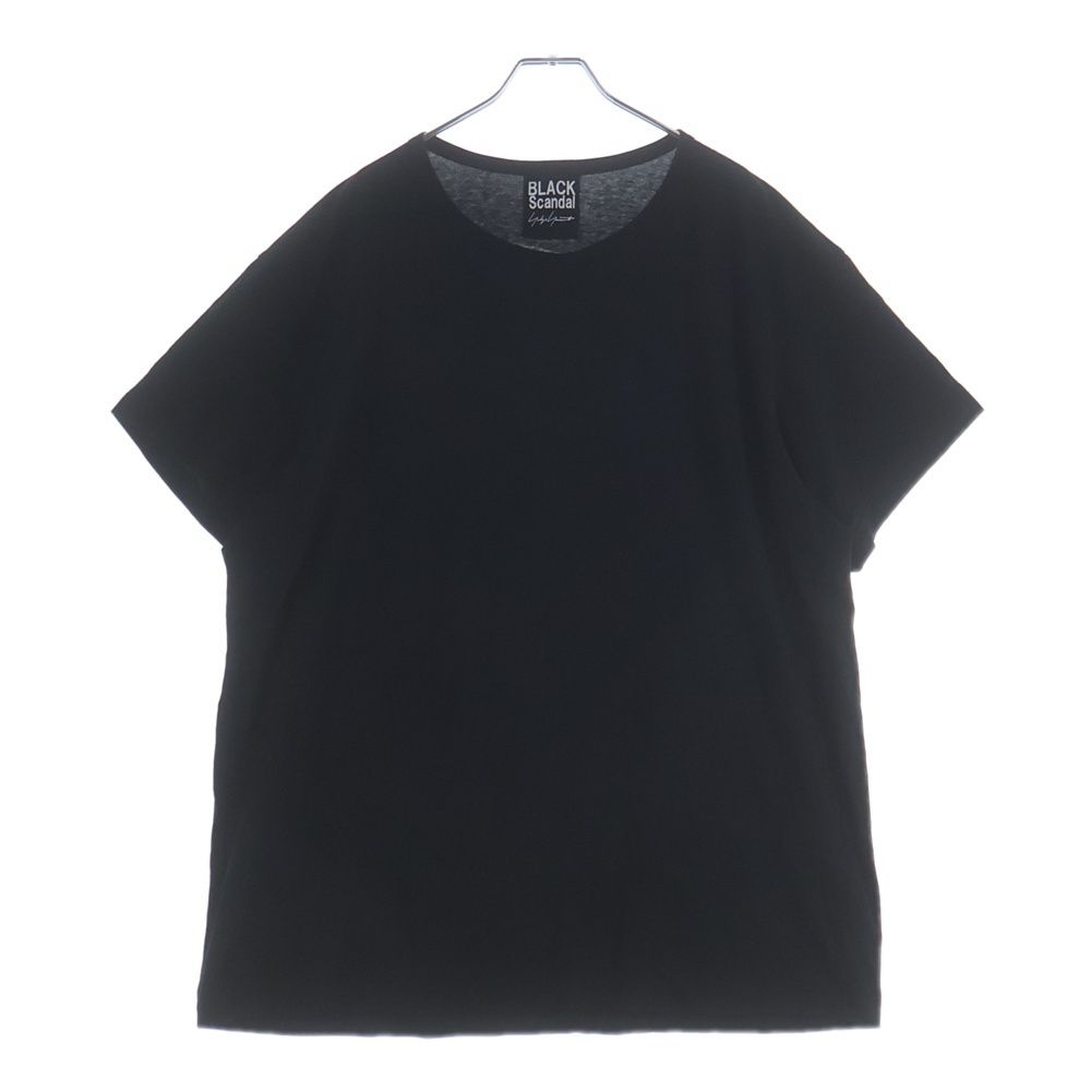 T -Shirt Black Scandal Yohji Yamamoto 20Ss R Hn-T43-085