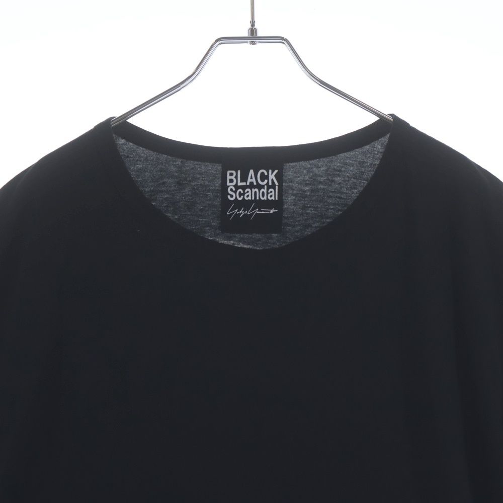 T -Shirt Black Scandal Yohji Yamamoto 20Ss R Hn-T43-085