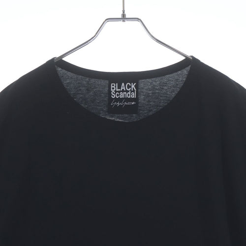 T -Shirt Black Scandal Yohji Yamamoto 20Ss R Hn-T43-085