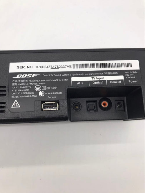 Surround Speakers, Rear Soundbars Bose Solo 5 Tv Sound System