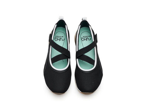 Sandals Ryka Era Mary Jane Blackwhite
