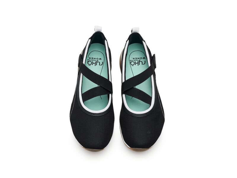 Sandals Ryka Era Mary Jane Blackwhite