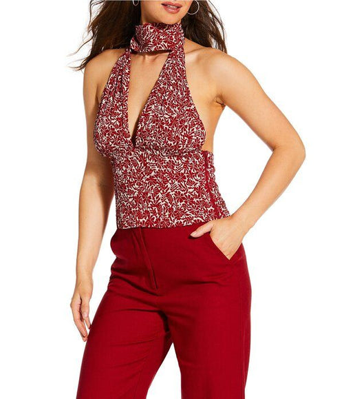 Long Sleeve V Gianni Bini X Cyd Morris The Van Neck Sleeveless Crinkle Hal