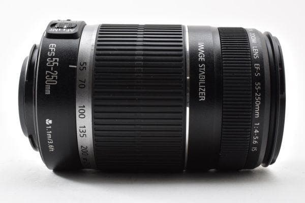 Canon Zoom Lenses Ef-S 55-250Mm F4-5.6 Is#1638
