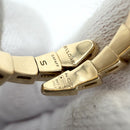 Bvlgari Ring Au750 18 Yg S K18 10 5.7G