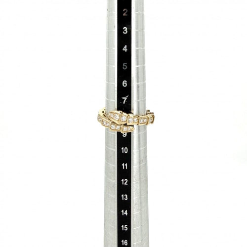 Bvlgari Ring Au750 18 Yg S K18 10 5.7G