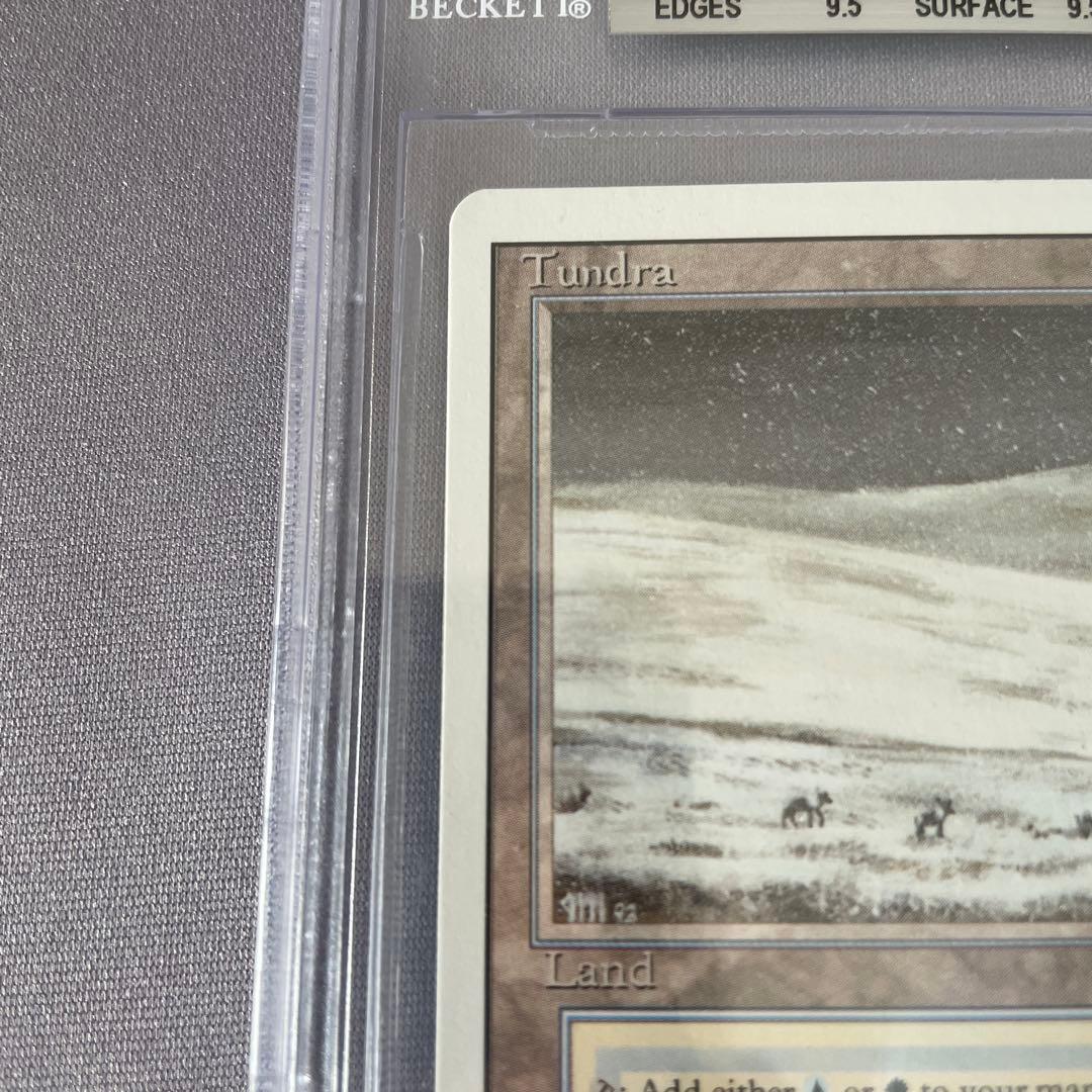 Magic: The Gathering Mtg )Tundra (Revised Bgs9