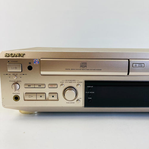 Sony Cd, Md Cassette Decks Cd/Md Mxd-D2 Ok