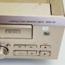 Sony Cd, Md Cassette Decks Cd/Md Mxd-D2 Ok