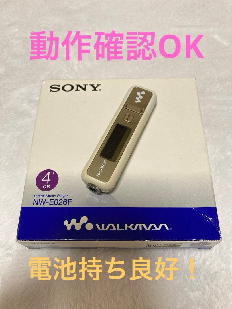 Sony Digital Audio Player Nw-E026F 4Gb
