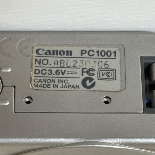 Canon Compact Digital Cameras Ixy Pc1001