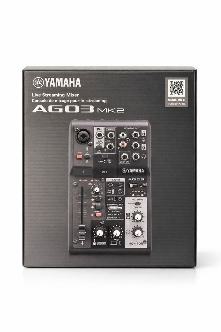 Yamaha Audio Interface Ag03 Mk2