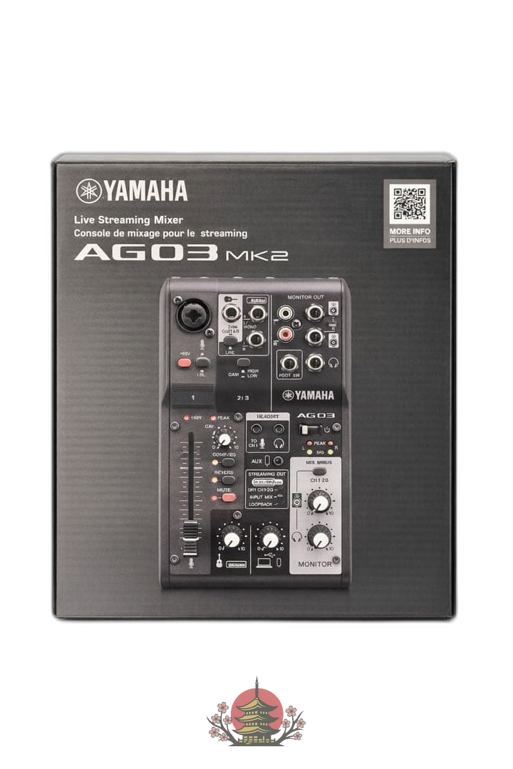 Yamaha Audio Interface Ag03 Mk2
