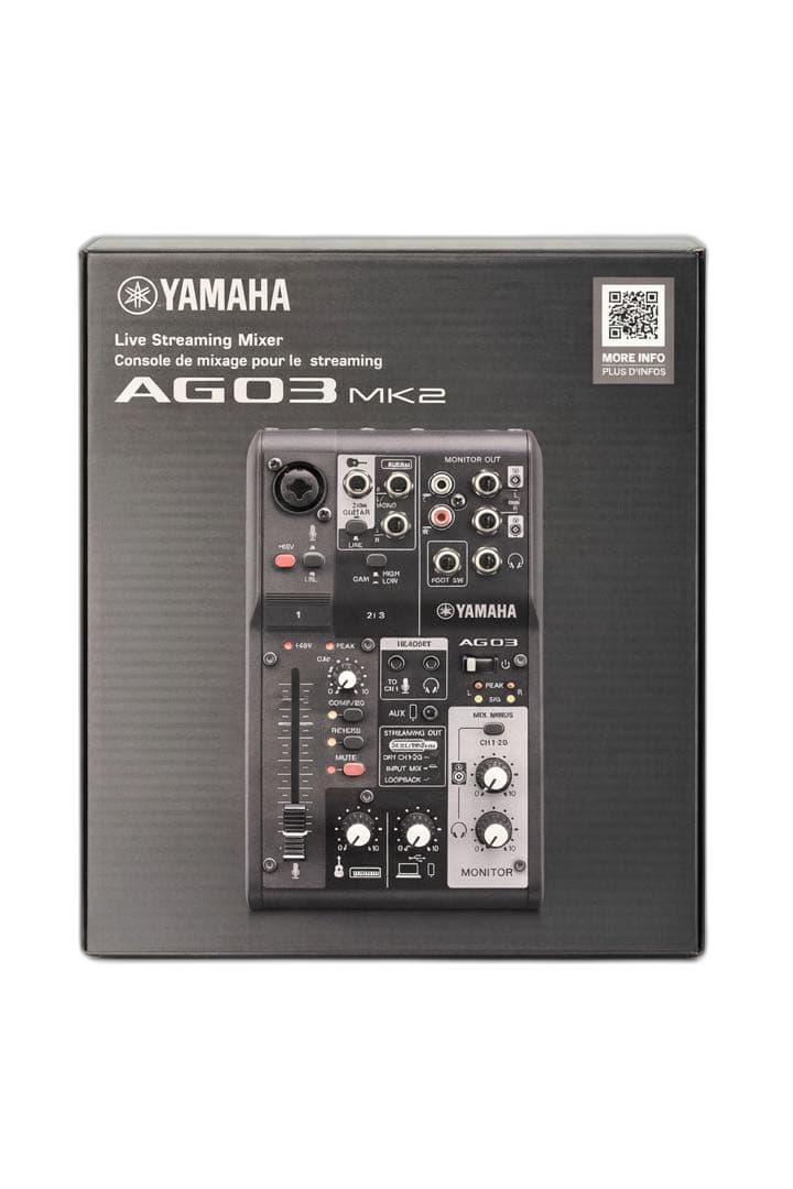 Yamaha Audio Interface Ag03 Mk2