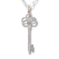 Tiffany Necklace Co. K18 Wg 750 4438