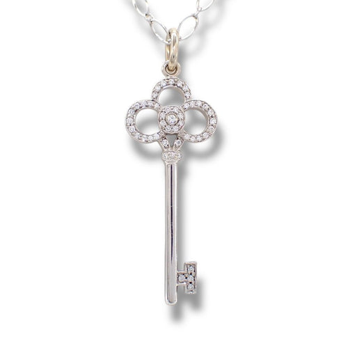 Tiffany Necklace Co. K18 Wg 750 4438
