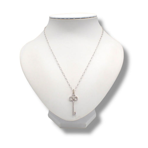 Tiffany Necklace Co. K18 Wg 750 4438