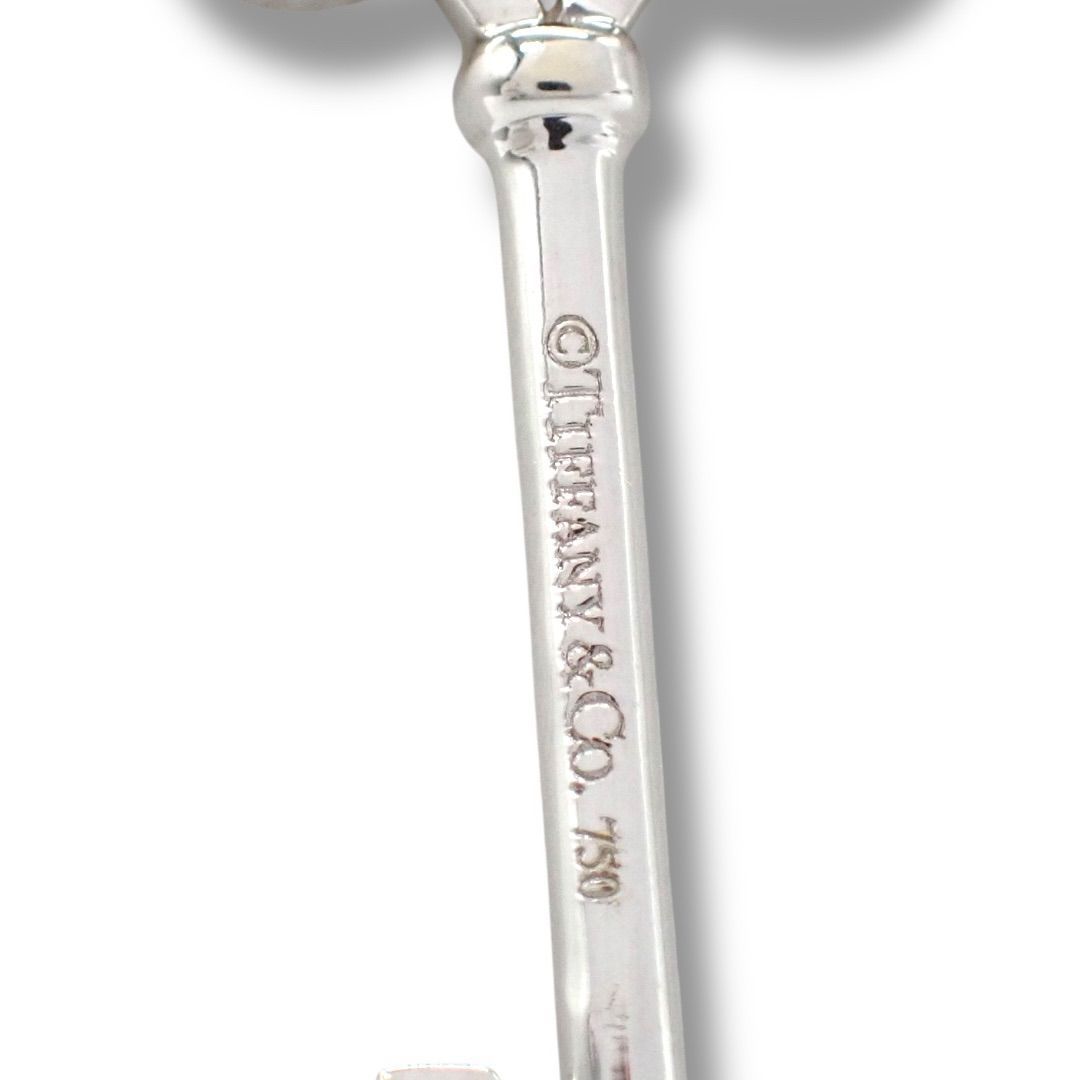 Tiffany Necklace Co. K18 Wg 750 4438