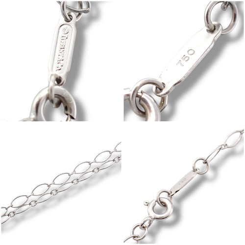 Tiffany Necklace Co. K18 Wg 750 4438