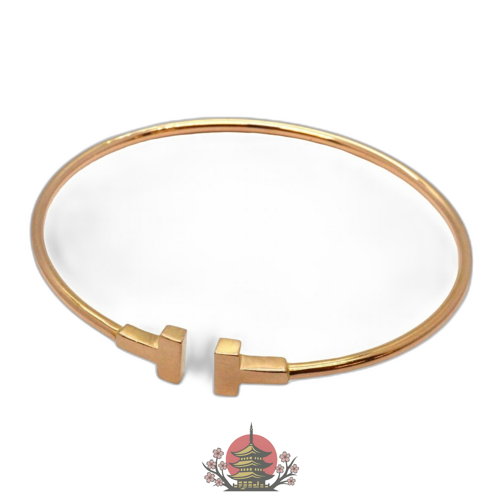 Tiffany Bangle Wristband T 18Kpg