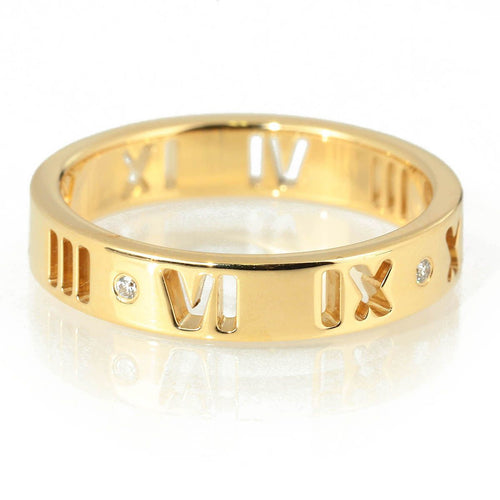 Tiffany Ring Tiffany&Co. K18Yg 8.5 Ok