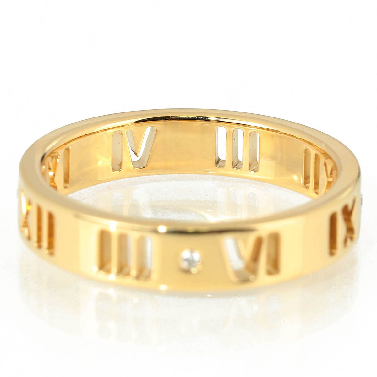 Tiffany Ring Tiffany&Co. K18Yg 8.5 Ok
